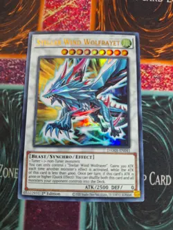 Yu-Gi-Oh! TCG Stellar Wind Wolfrayet DAMA-EN041 Ultra Rare 1st Edition Near Mint - Image 1