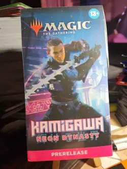 1x Kamigawa Neon Dynasty PreRelease Kit Sealed MTG ** MagikJnkie ** - Image 1