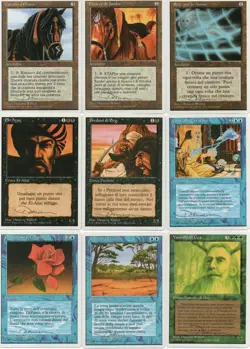 COMPLETE Set of M:tG ITALIAN REVISED Dameon Willich - SIGNED ARTIST PROOF S - Image 1