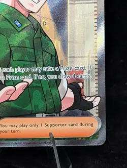 Pokemon TCG Lt. Surge’s Bargain 170/132 Mega Evolution- NM Ultra Rare FULL ART - Image 4