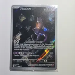 Sealed Pokemon TCG Mewtwo Holo Promo SV Black Star Promos 052 Basic 130 HP - Image 1