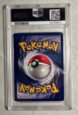 1999 Pokemon League Promo Black Star PIKACHU #1 PSA 7 NM - Image 2