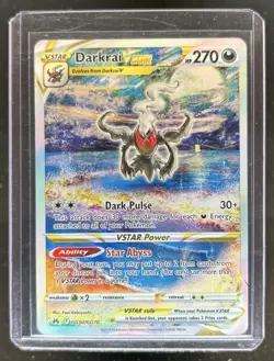 2023 Pokemon SWSH Crown Zenith Darkrai VST Galarian Gallery #GG50/GG70 - Image 1