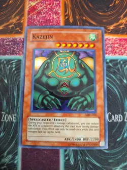 Yu-Gi-Oh! TCG Kazejin MRD-026 Super Rare Unlimited Near Mint - Image 1