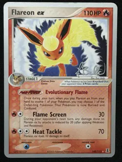 Flareon EX Pokemon World Championship 2006 Jimmy Ballard Delta Pokemon 108/113 - Image 1