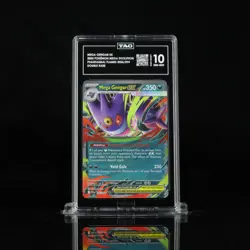 Pokemon 2025 Mega Gengar ex #056/094 Phantasmal Flames TAG Graded Gem Mint 10 - Image 1