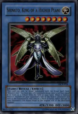 Shinato, King of a Higher Plane Unl Ultra DCR-016 Yu-Gi-Oh! - Image 1