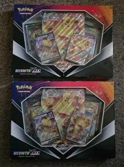 Pokemon MEOWTH VMAX Special Collection - Sealed with Box Damage - SEE PICTURES 820650803949 - Image 1