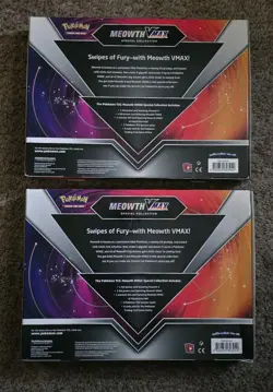 Pokemon MEOWTH VMAX Special Collection - Sealed with Box Damage - SEE PICTURES 820650803949 - Image 3