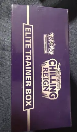 Pokemon Elite Trainer Box Sword & Shield Chilling Reign Calyrex English TCG - Image 2