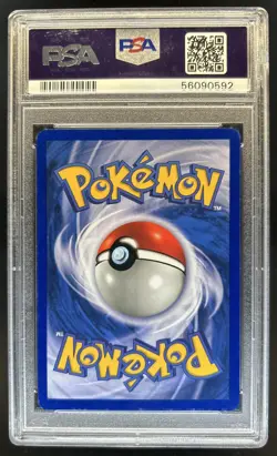1999 Pokemon Unlimited Gyarados Rare Holo #6/102 PSA 8 - Image 2