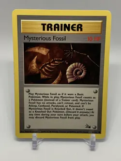 Pokemon TCG Mysterious Fossil Fossil 62/62 Regular Unlimited Common - Image 1