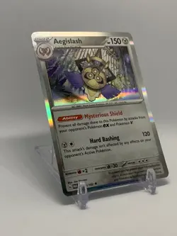 Holo Rare Aegislash 134/182 PAR: Paradox Rift - Pokemon TCG -NM/M - Image 2
