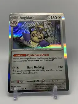 Holo Rare Aegislash 134/182 PAR: Paradox Rift - Pokemon TCG -NM/M - Image 3