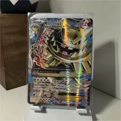 Pokemon M Steelix EX Full Art Holo Ultra Rare 109/114 XY Steam Siege Card - Image 1