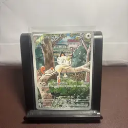 Meowth 106/094 Phantasmal Flames English Pokemon Card TCG NM Condition - Image 1