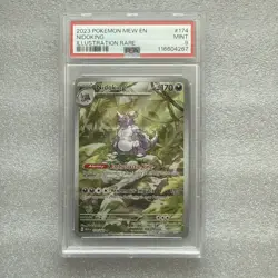 2023 POKEMON MEW EN-151 ILLUSTRATION RARE #174 NIDOKING PSA 9 - Image 1