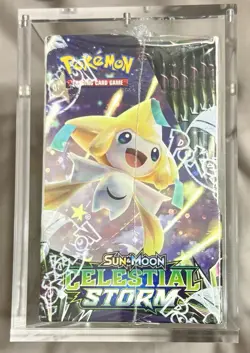 Pokemon CELESTIAL STORM Booster Box 36 packs - SEALED ACRYLIC CASE INCLUDED - Image 4