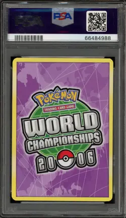 Pokemon Manectric ex 2006 World Championships Mewtrick Promo #101 PSA 10 - Image 2