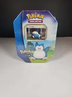 Pokemon TCG Pokemon Go Tin Snorlax Factory Sealed - Image 1