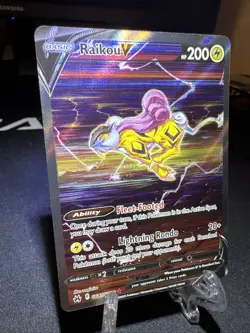 Pokemon TCG Raikou v Crown Zenith: Galarian Gallery Holo Ultra Rare - Image 2