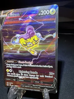 Pokemon TCG Raikou v Crown Zenith: Galarian Gallery Holo Ultra Rare - Image 3