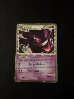 Gengar Prime 94/102 Triumphant Ultra Rare Stage 2 Holo 130HP Pokemon TCG 2010 - Image 2