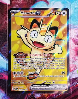 Pokemon - Meowth EX Full Art Perfect Order 107/088 - English - Image 1