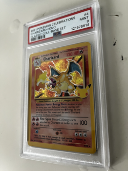 2021 Pokemon Celebrations Charizard PSA 9 MINT - Image 2