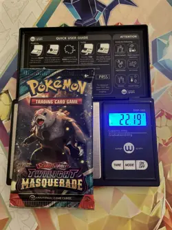 (VERY HEAVY) 22.19g Pokemon TCG Twilight Masquerade Booster Pack (SEALED)✅ - Image 1