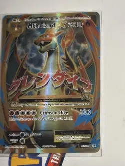 Pokemon M Charizard EX Ultra Rare Mega Foil XY 101/108 220 HP Crimson Dive 300 - Image 1