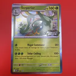 Pokemon TCG: Perfect Order - Serperior 064 Promo Prerelease Stamped NM - Image 3
