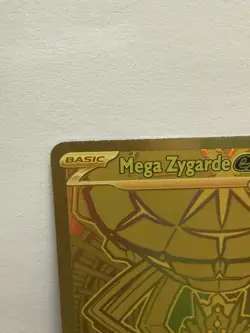 Pokemon Mega Zygarde ex Gold Hyper Rare 124/088 Perfect Order - Image 2