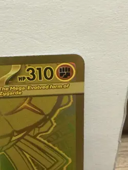 Pokemon Mega Zygarde ex Gold Hyper Rare 124/088 Perfect Order - Image 3