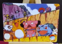 POKEMON POCKET MONSTERS VENDING PRISM STICKER 457 FRIENDS DAY AT THE BEACH - Image 3