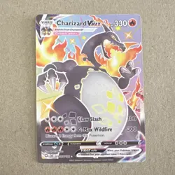 Pokemon Charizard VMAX SV107/SV122 Shining Fates Shiny Vault Holo 330 HP - Image 1