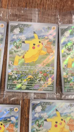 Lot of x5 Pokemon TCG Pikachu Paldea Adventure Chest SVP 088 Promo Sealed NM - Image 4