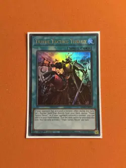 YUGIOH - TRIPLE TACTICS THRUST - ULTRA RARE - RA03-EN072 - Image 1