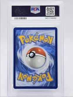 ALAKAZAM 2024 POKEMON TWM SSP RARE CHECKLANE BLISTER B 082/167 PSA 9 Q5677 - Image 2
