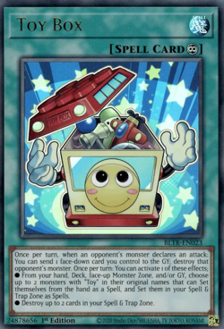 Toy Box BLTR-EN023 - Ultra Rare 1st Ed - NM Yugioh - Image 1