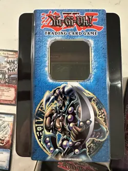 Vintage Yu-Gi-Oh! Lot - 3 Tins, 3 cards & a Zone Sheet (all early 2000s) - Image 3