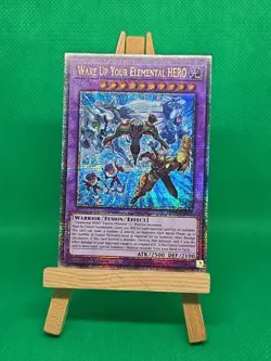 Yugioh MP24-EN018 - Wake Up Your Elemental Hero - Quarter Century Secret Rare - Image 2