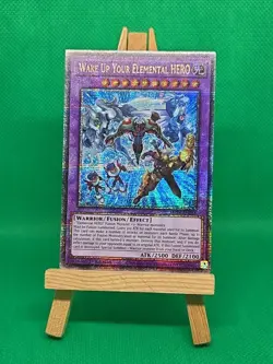 Yugioh MP24-EN018 - Wake Up Your Elemental Hero - Quarter Century Secret Rare - Image 3