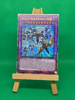 Yugioh MP24-EN018 - Wake Up Your Elemental Hero - Quarter Century Secret Rare - Image 4