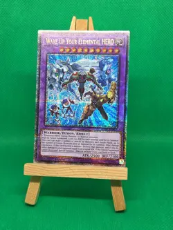 Yugioh MP24-EN018 - Wake Up Your Elemental Hero - Quarter Century Secret Rare - Image 5