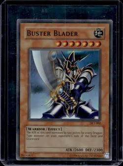 2003 Yu-Gi-Oh! Duelist League Participation Promos UDE Buster Blader #DL1-002 - Image 1