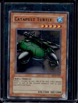 2005 Yu-Gi-Oh! Dark Beginning 2 Catapult Turtle #DB2-EN047 - Image 1