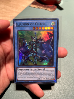 Illusion of Chaos: RA02-EN020 - Super Rare - Near Mint - 1st Edt - YuGiOh - Image 1