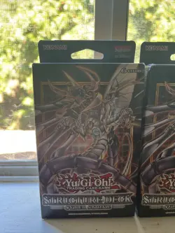 Yugioh TCG Cyber Strike Structure Deck 1st Edition Lot of 3 - Image 1