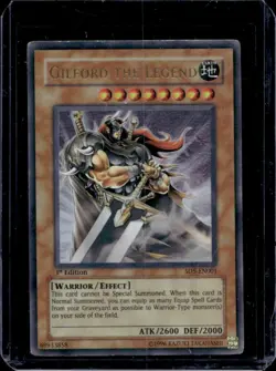 2005 Yu-Gi-Oh! Warrior's Triumph 1st Gilford the Legend #SD5-EN001 - Image 1